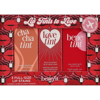 Lip Tints to Love Set - Darčeková sada tekutých farieb na pery a tváre
